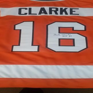 Philadelphia Flyers Bob Clarke Autographed Jersey