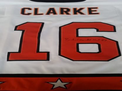 Philadelphia Flyers Bob Clarke Autographed All Star Jersey