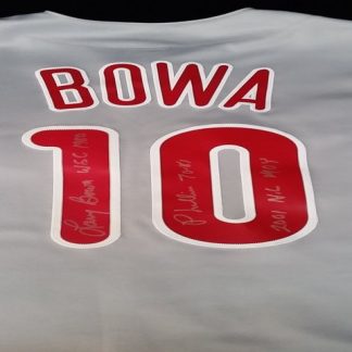 Philadelphia Phillies Larry Bowa Autographed jersey