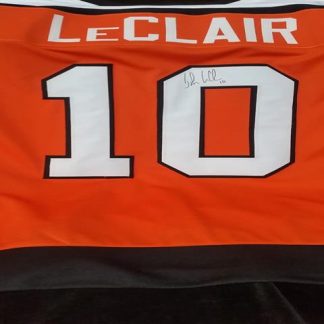 Philadelphia Flyers John LeClair Autographed Jersey