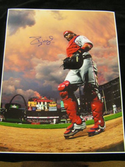 Philadelphia Phillies Carlos Ruiz Autographed 16x20 Photo