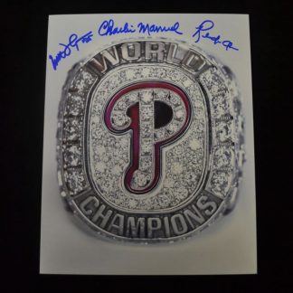 2008 WSC Ring Autographed Photo