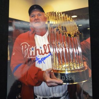 Philadelphia Phillies Charlie Manuel Autographed Photo