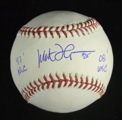 Philadelphia Phillies Milt Thompson Autographed Baseball