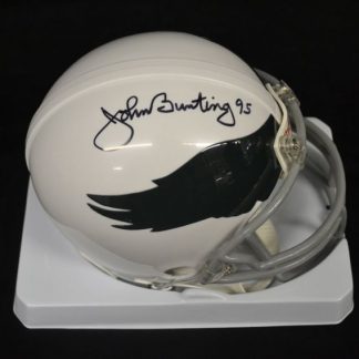 Philadelphia Eagles John Bunting Autographed Mini Helmet