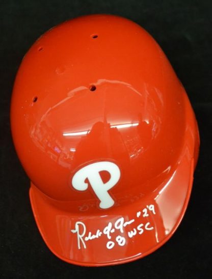 Philadelphia Phillies Roly de Armas Autographed Mini Helmet