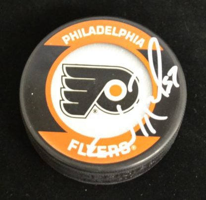 Philadelphia Flyers Jay Rosehill Autographed Puck