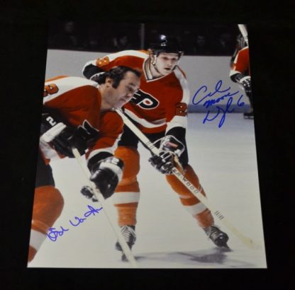 Philadelphia Flyers Van Impe & Dupont Autographed Photo
