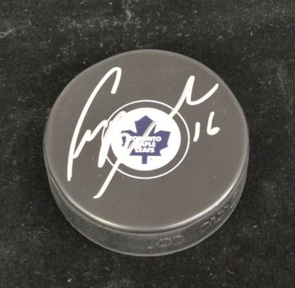 Toronto Maple Leafs Craig Berube Autographed Puck