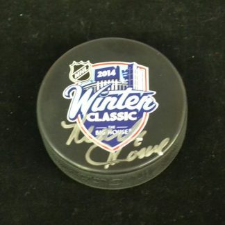 2014 Winter Classic Mark Howe Autographed Puck