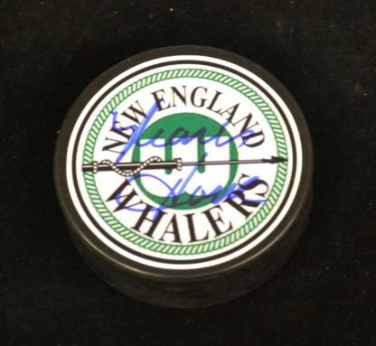 New England Whalers Mark Howe Autographed Puck