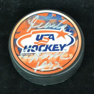 USA Hockey Mark Howe Autographed Puck