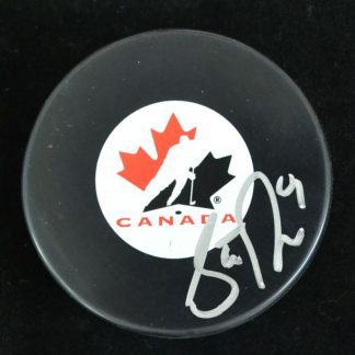 Team Canada Steve Downie Autographed Puck