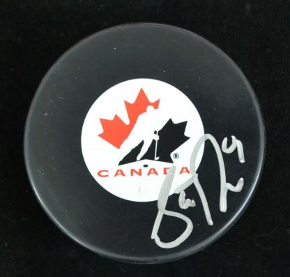 Team Canada Steve Downie Autographed Puck