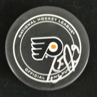 Philadelphia Flyers Steve Downie Autographed Puck