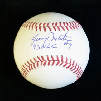 Philadelphia Phillies Lenny Dykstra Autographed Baseball