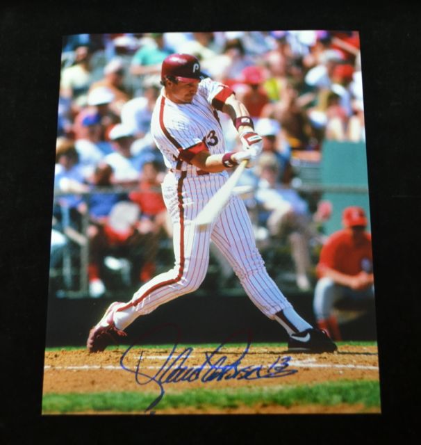 Philadelphia Phillies Lance Parrish Autographed Photo - Carls Cards &  Collectibles