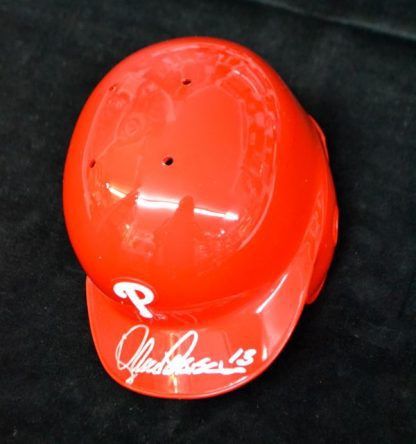 Philadelphia Phillies Lance Parrish Autographed Mini Helmet