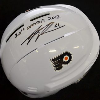 Philadelphia Flyers Scott Laughton Autographed Mini Helmet