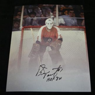 Philadelphia Flyers Bernie Parent Autographed Photo