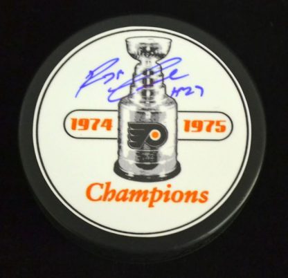 Philadelphia Flyers Reggie Leach Autographed Puck