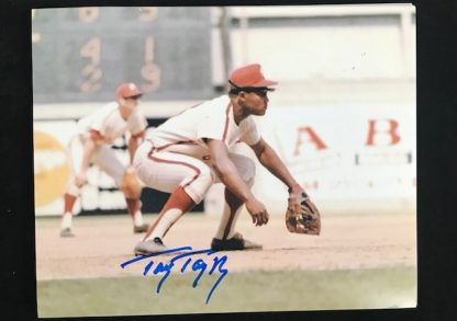 Philadelphia Phillies Tony Taylor Autographed 8 x 10