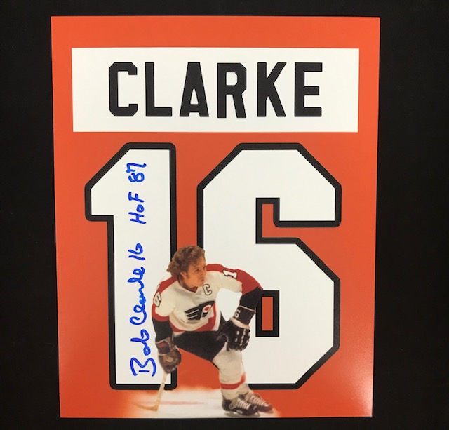 Bobby Clarke Autographed Signed Philadelphia Flyers 2014-15 UDA Spx Card -  Autographs
