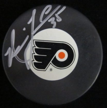 Philadelphia Flyers Neil Little Autographed Puck