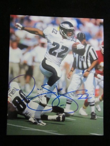 Philadelphia Eagles Duce Staley Autographed Photo