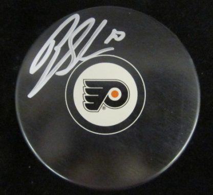 Philadelphia Flyers Brayden Schenn Autographed Puck