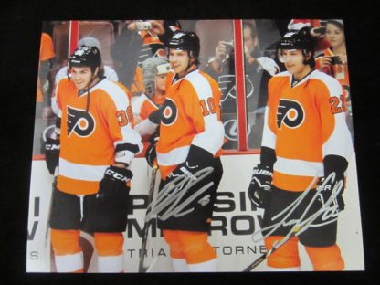 Philadelphia Flyers Brayden & Luke Schenn Autographed Photo