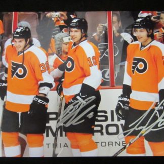 Philadelphia Flyers Brayden & Luke Schenn Autographed Photo