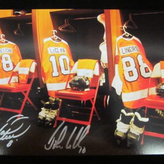 Philadelphia Flyers LeClair/Recchi Autographed Photo