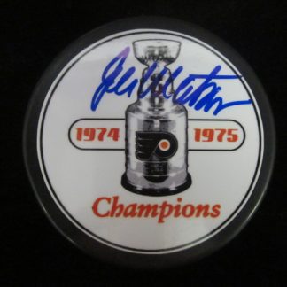 Philadelphia Flyers Joe Watson Autographed Puck