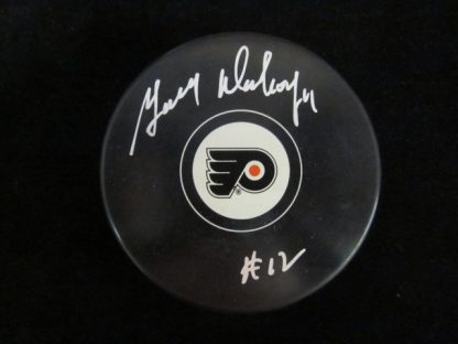 Philadelphia Flyers Gary Dornhoefer Autographed Puck