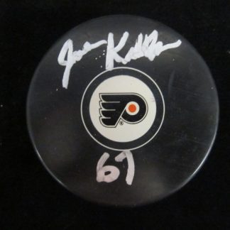 Philadelphia Flyers Joe Kadlec Autographed Puck