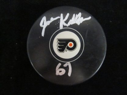 Philadelphia Flyers Joe Kadlec Autographed Puck