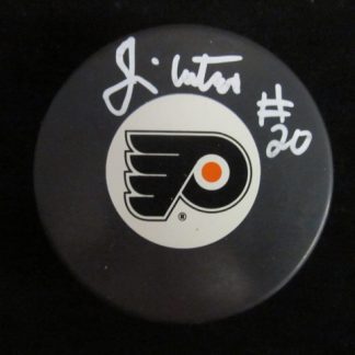 Philadelphia Flyers Jim Watson Autographed Puck