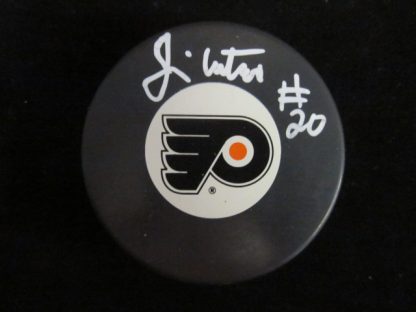 Philadelphia Flyers Jim Watson Autographed Puck