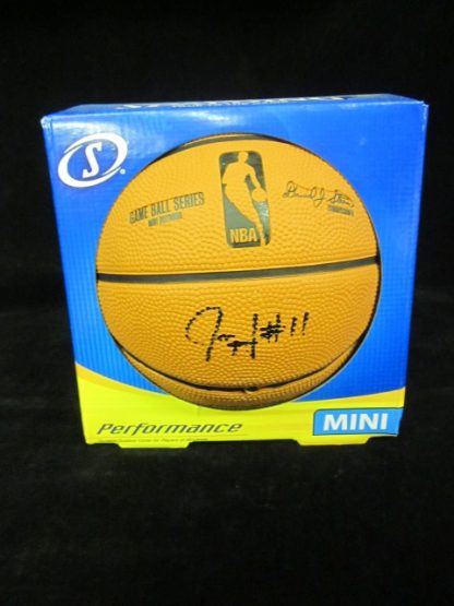 Philadelphia 76ers Jrue Holiday Autographed Mini Basketball