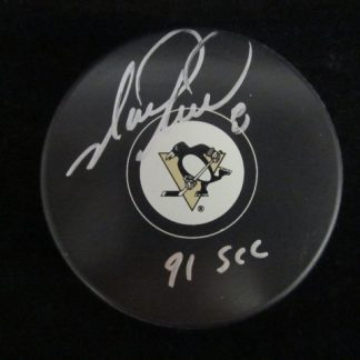 Pittsburgh Penguins Mark Recchi Autographed Puck