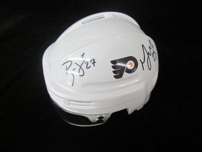 Philadelphia Flyers Gervais & Talbot Autographed Mini Helmet