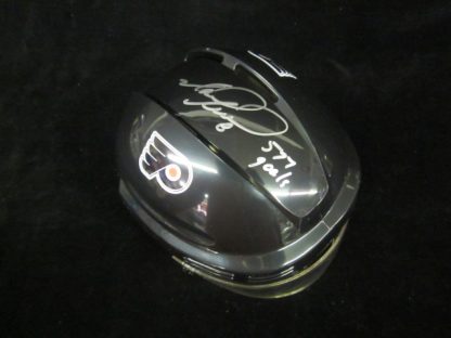 Philadelphia Flyers Mark Recchi Autographed Mini Helmet