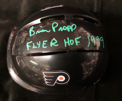 Philadelphia Flyers Brian Propp Autographed Mini Helmet