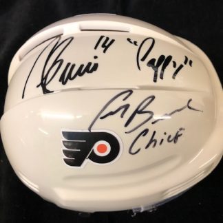 Philadelphia Flyers Laperriere / Berube Autographed Mini Helmet