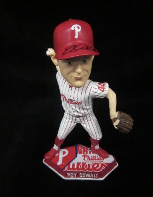 Philadelphia Phillies 2011 Roy Oswalt Autographed Forever Bobblehead -  Carls Cards & Collectibles