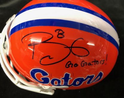 Florida Gators Trey Burton Autographed Mini Helmet