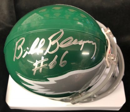 Philadelphia Eagles Bill Bergey Autographed Mini Helmet