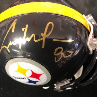 Pittsburgh Steelers Cedrick WIlson Autographed Mini Helmet