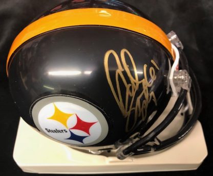 Pittsburgh Steelers A.Q. Shipley Autographed Mini Helmet